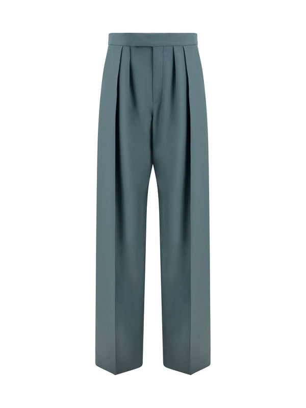 Chloé 100% Wool trousers in gray