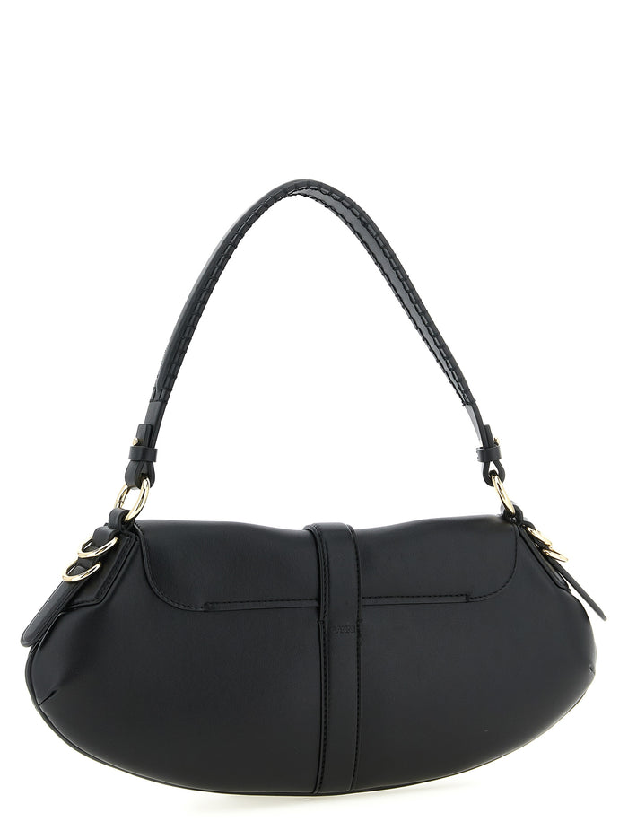 B-Kat shoulder bag Black Lh Polyester Polyurethane