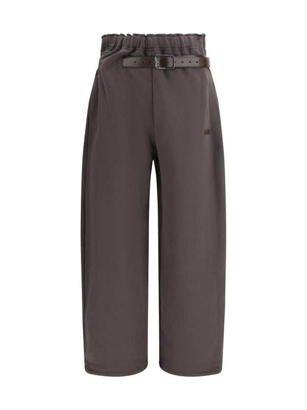 Magliano 100% cotton trousers in brown