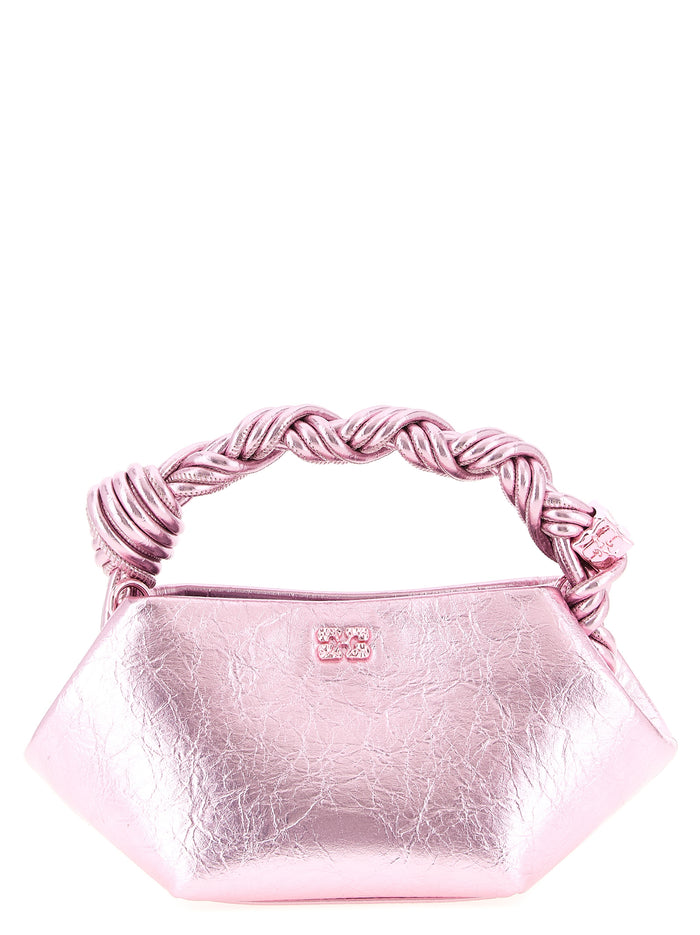 Bou mini handbag Pink Polyurethane Hand Bags
