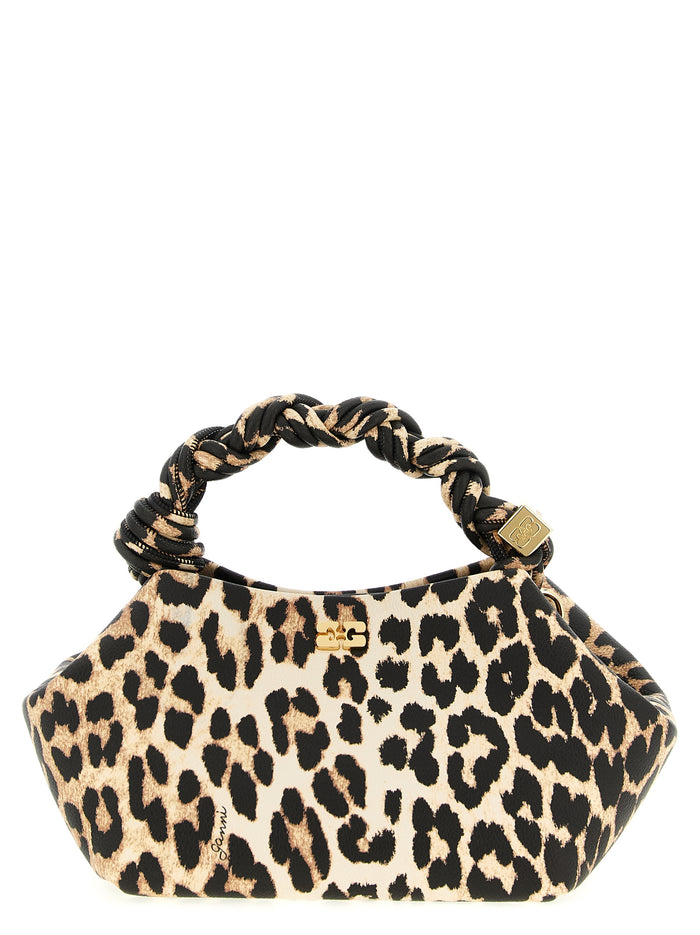 Small Bou Bag Leopard handbag Brown Hand