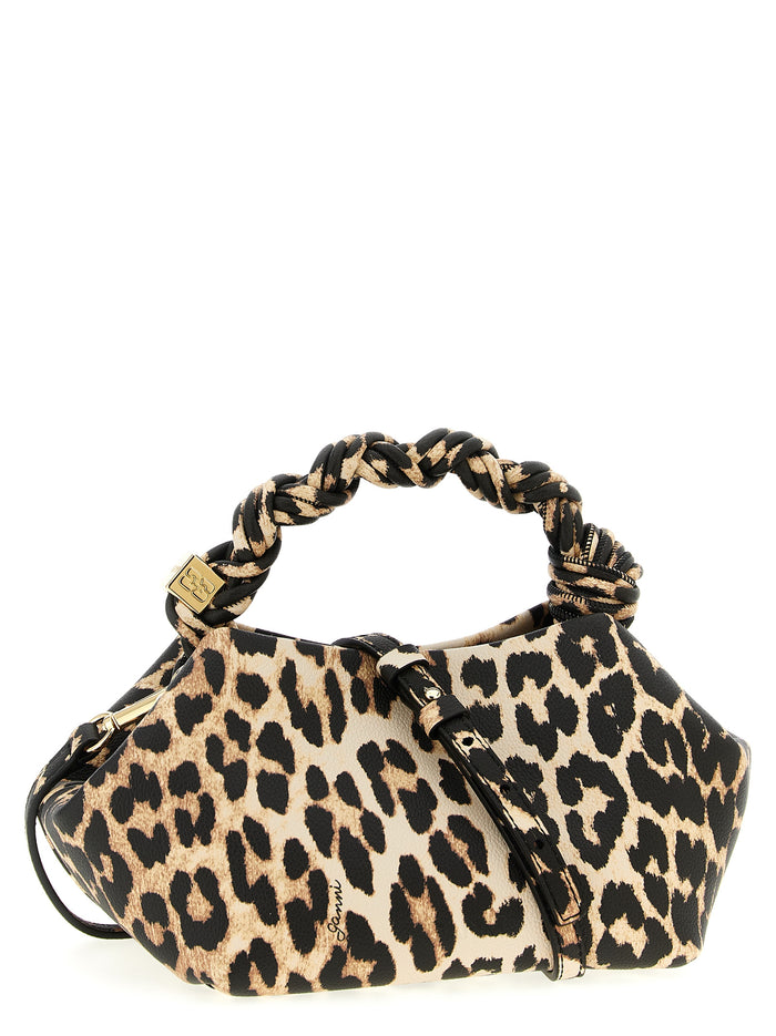 Small Bou Bag Leopard handbag Brown Hand