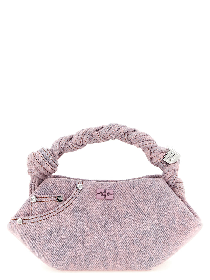 Mini Bou handbag Pink Organic Cotton Hand Bags