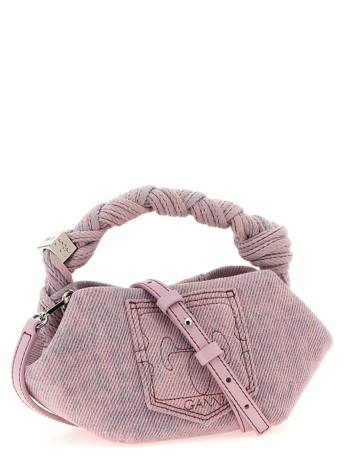 Mini Bou handbag Pink Organic Cotton Hand Bags