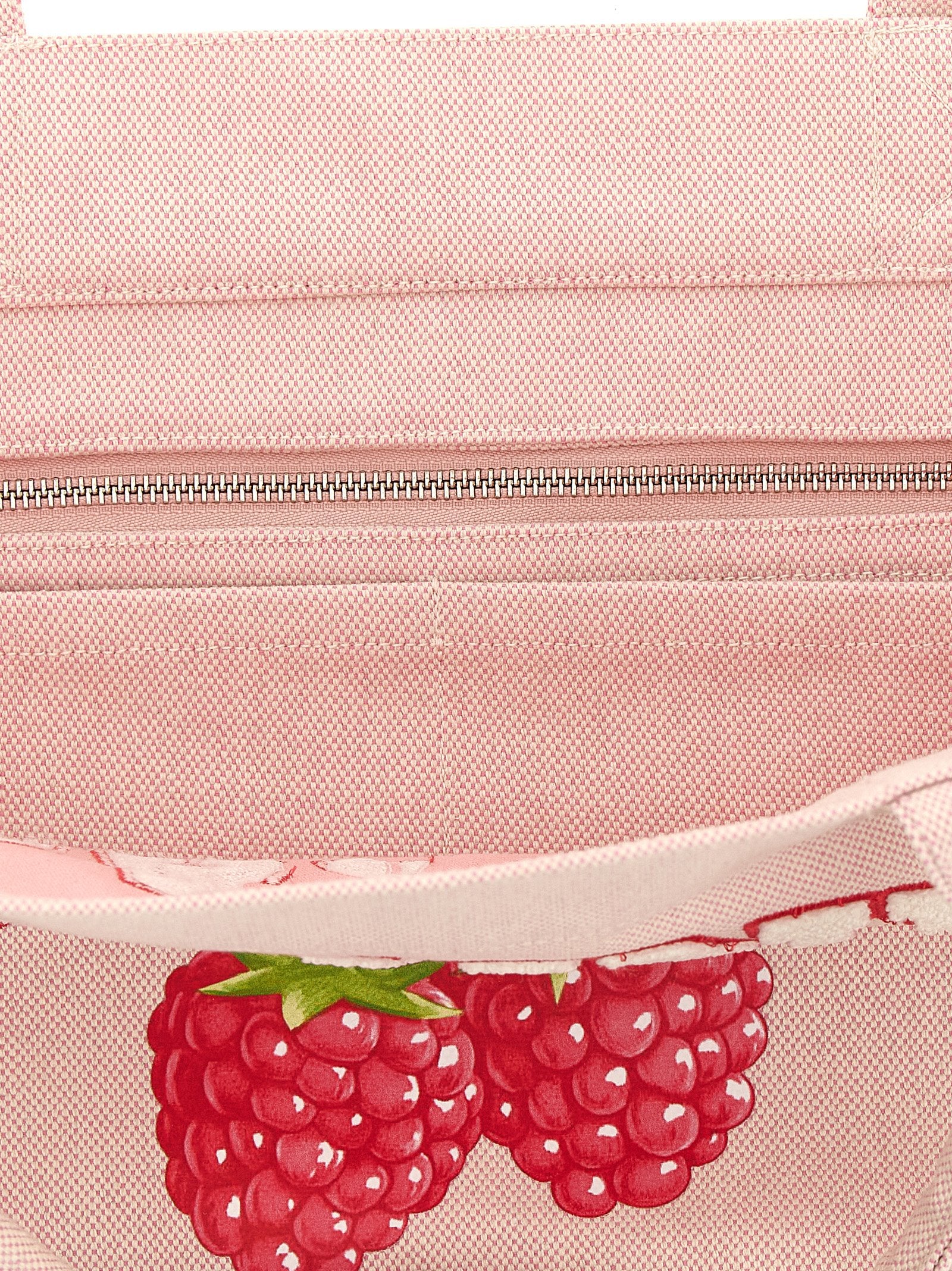 Medium Raspberry Shopping Bag Pink Recycled Polyester Tote
