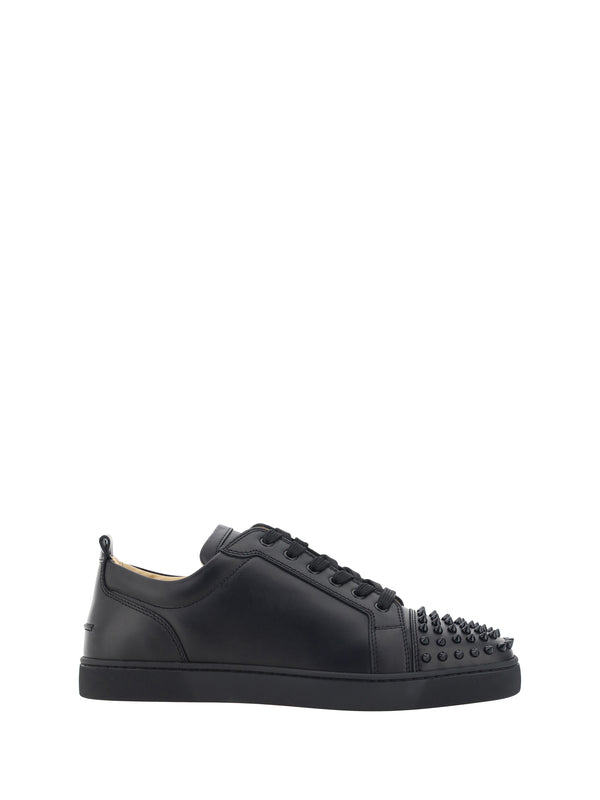 Christian Louboutin Upper: 100% calf leather; Sole: 100% thermoplastic polyurethane sneakers in black