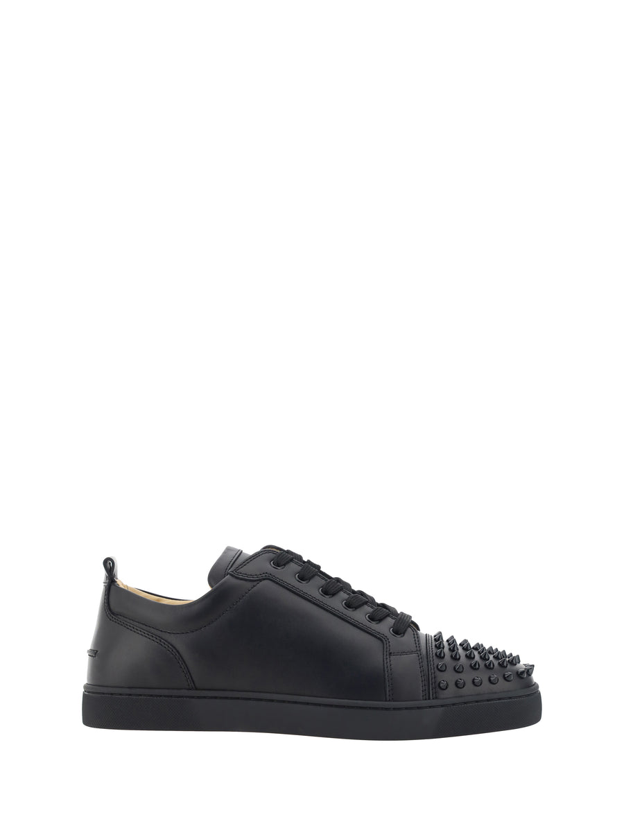 Christian Louboutin Upper: 100% calf leather; Sole: 100% thermoplastic polyurethane sneakers in black