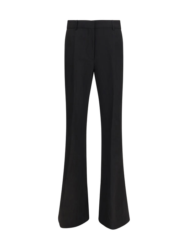 Max Mara Sportmax 100% Viscose trousers in black