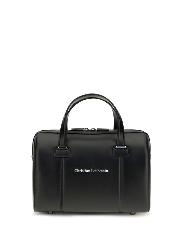 Small Tactical Leather Handbag Black Calf Bos Taurus Travel Bags