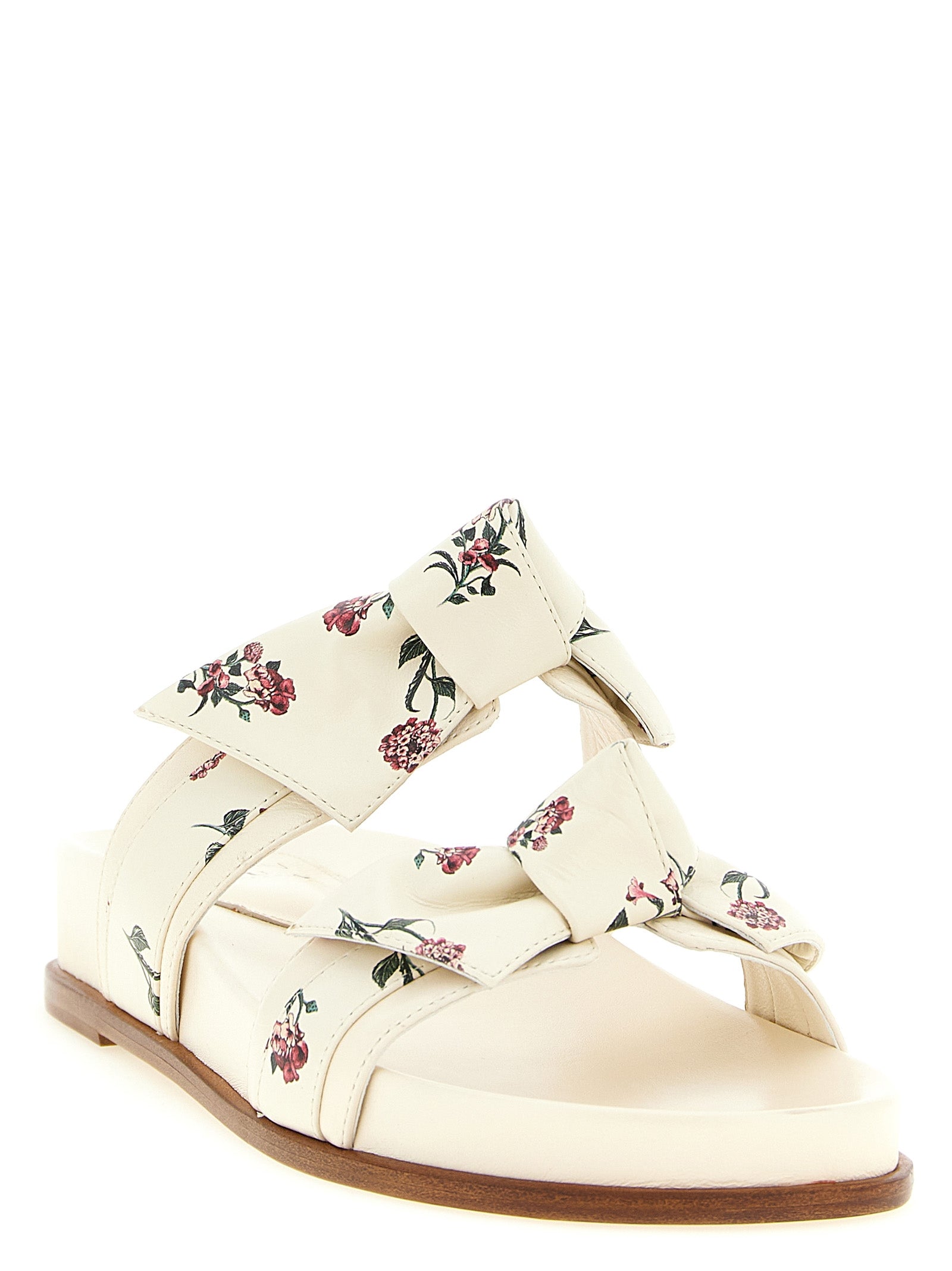 Birman x AGUA by AguaBendita MaxiClarita sandals White Cow Leather (bos Taurus)
