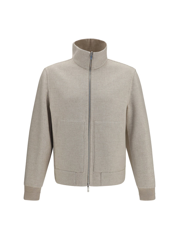 Brunello Cucinelli 100% Kashmir (Capra Hircus) jacket in beige