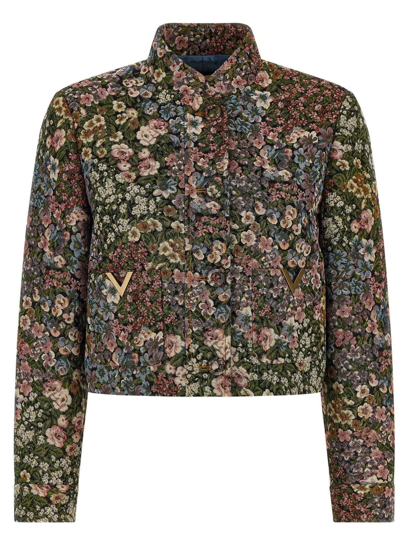Valentino Garavani Après Lhiver Blazer Multicolor Polyester Blazer, Suits