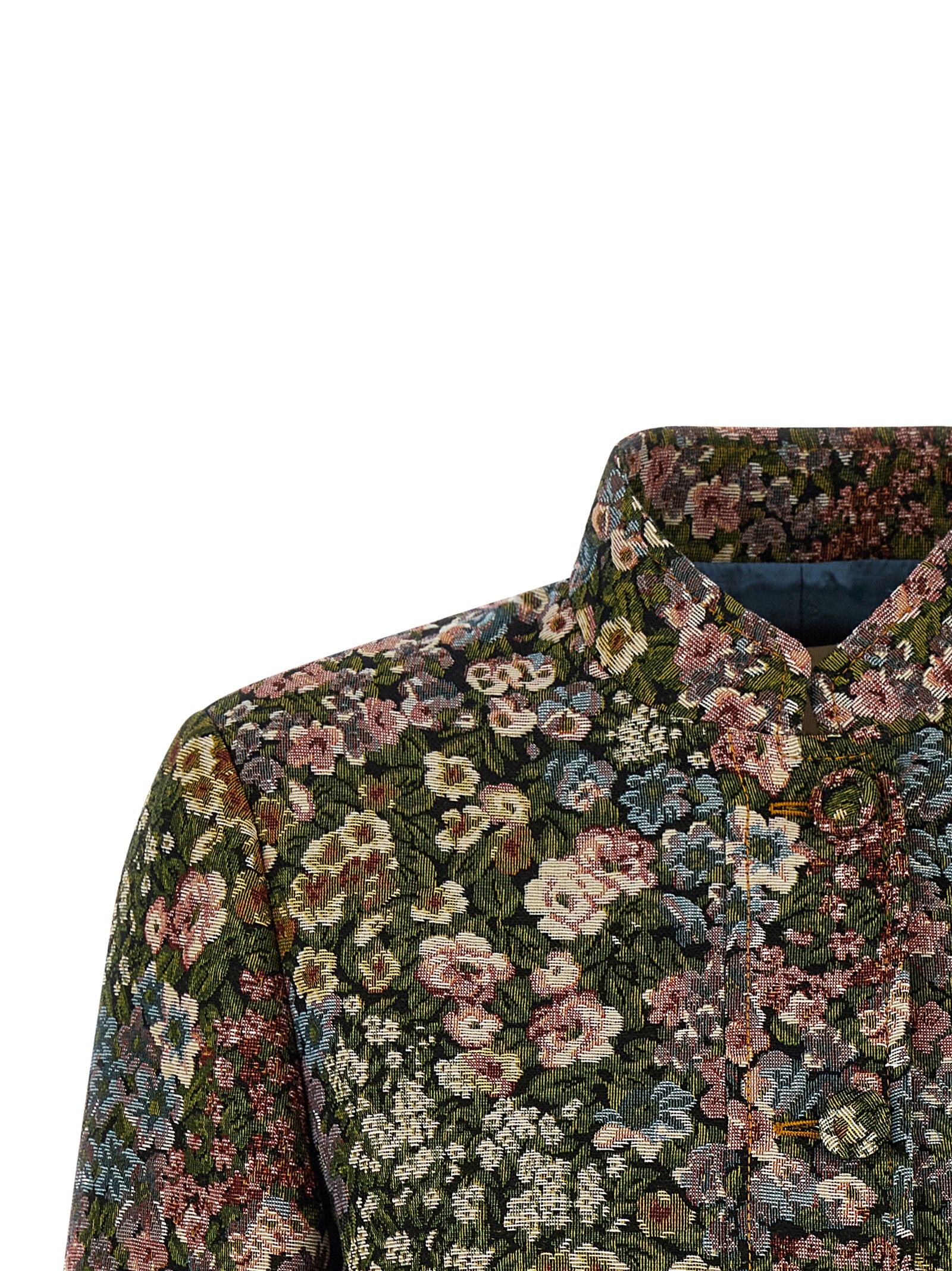 Valentino Garavani Après Lhiver Blazer Multicolor Polyester Blazer, Suits