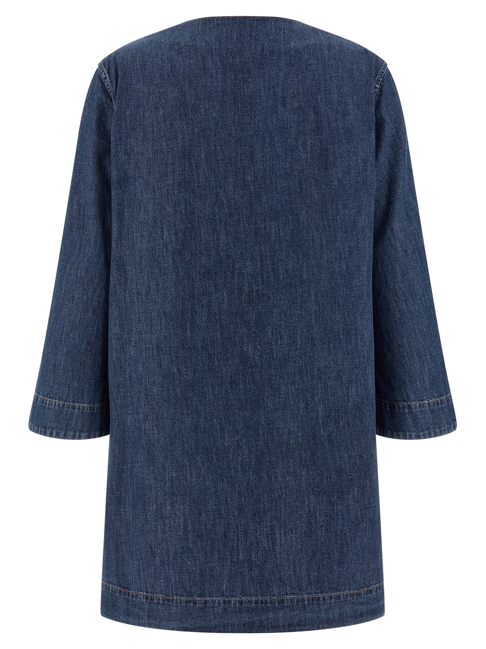 Valentino Garavani VGold dress Blue Cotton