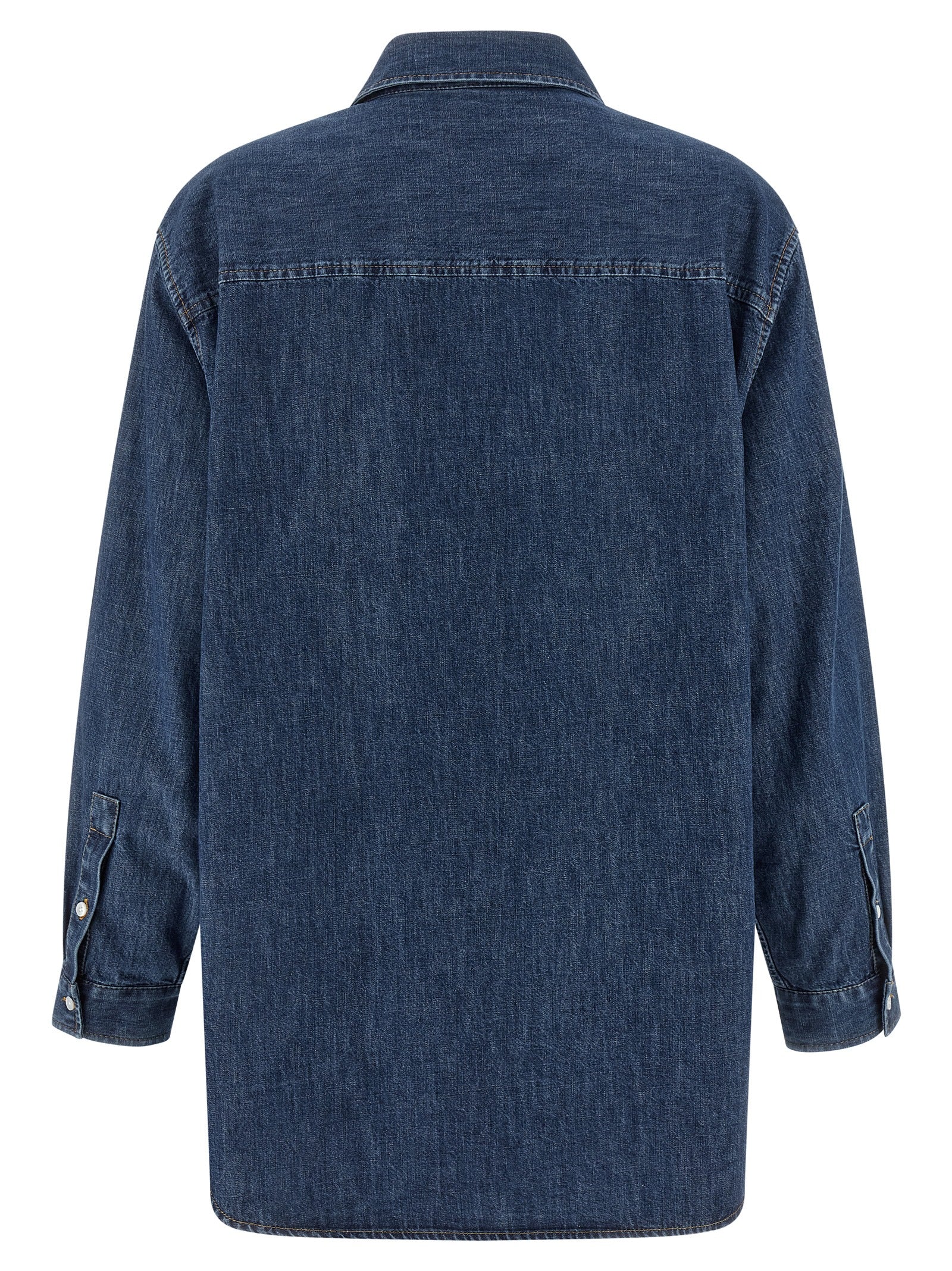 Valentino Garavani VGold shirt Blue Cotton Shirt, Blouse