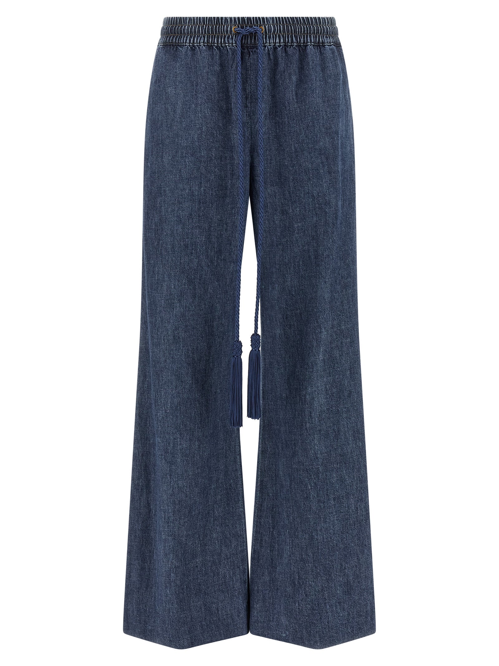 Jeans Valentino Garavani VGold Blue Cotton