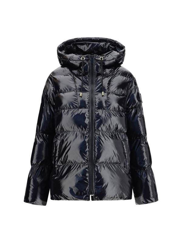 Pinko OUTER: 100% POLYAMIDE; INNER: 100% POLYESTER down jacket in black