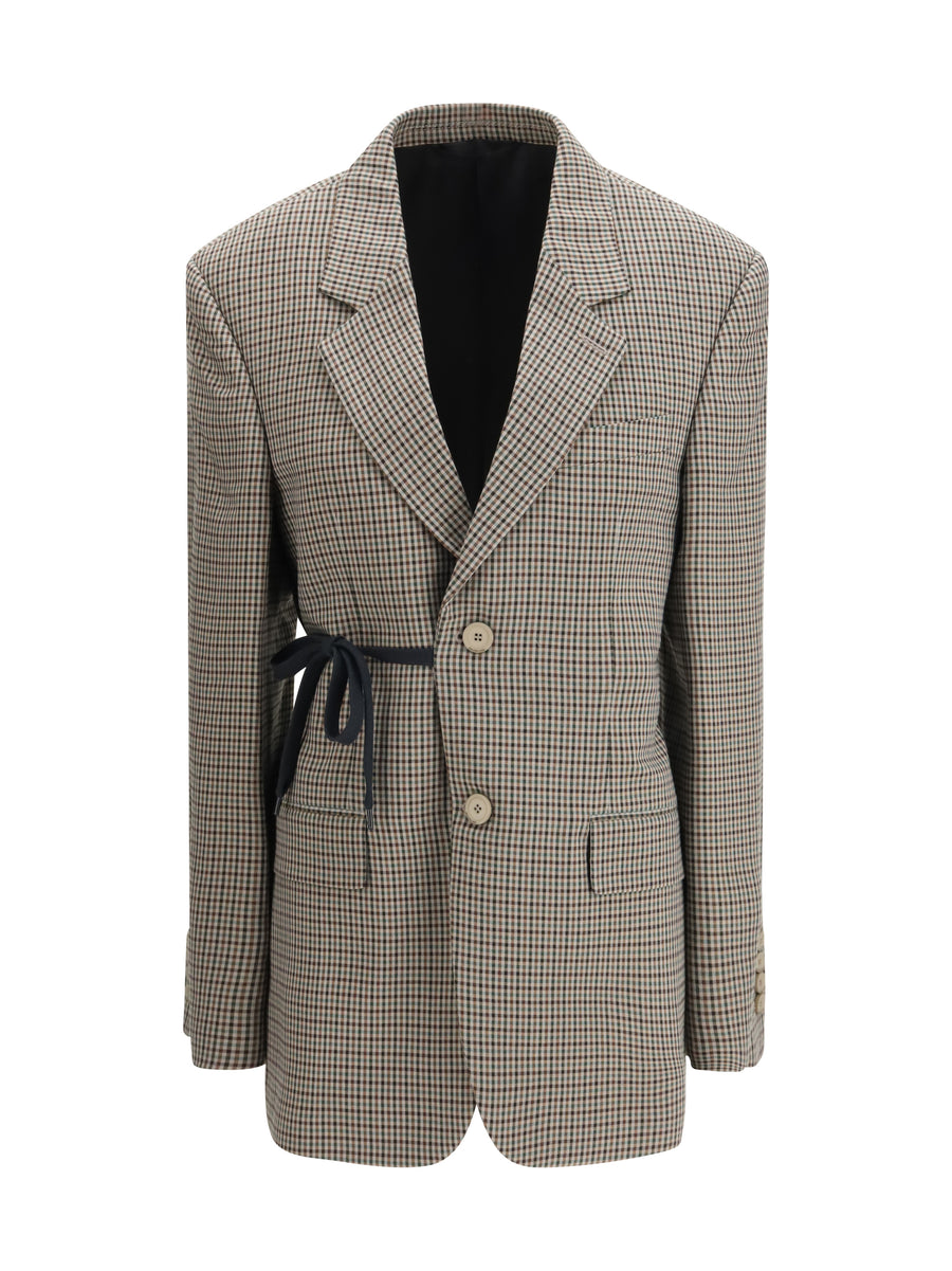 Balenciaga 100% Lyocell blazer in khaki