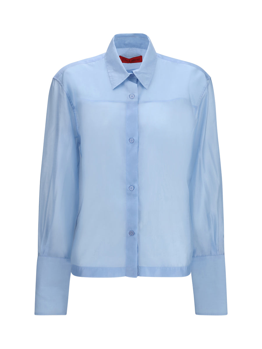 The Latest 65% Merino wool shirt in blue