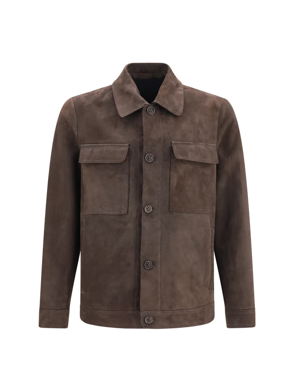 Salvatore Santoro 100% Leather jacket in brown