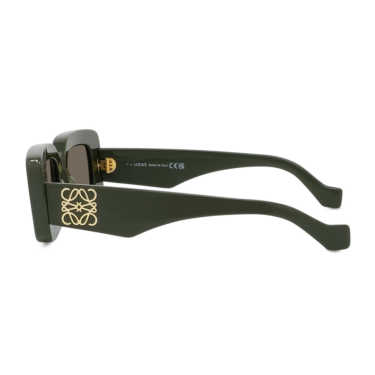Loewe LW40101I Anagram 95E Verde Lucido Acetate Occhiali Da Sole