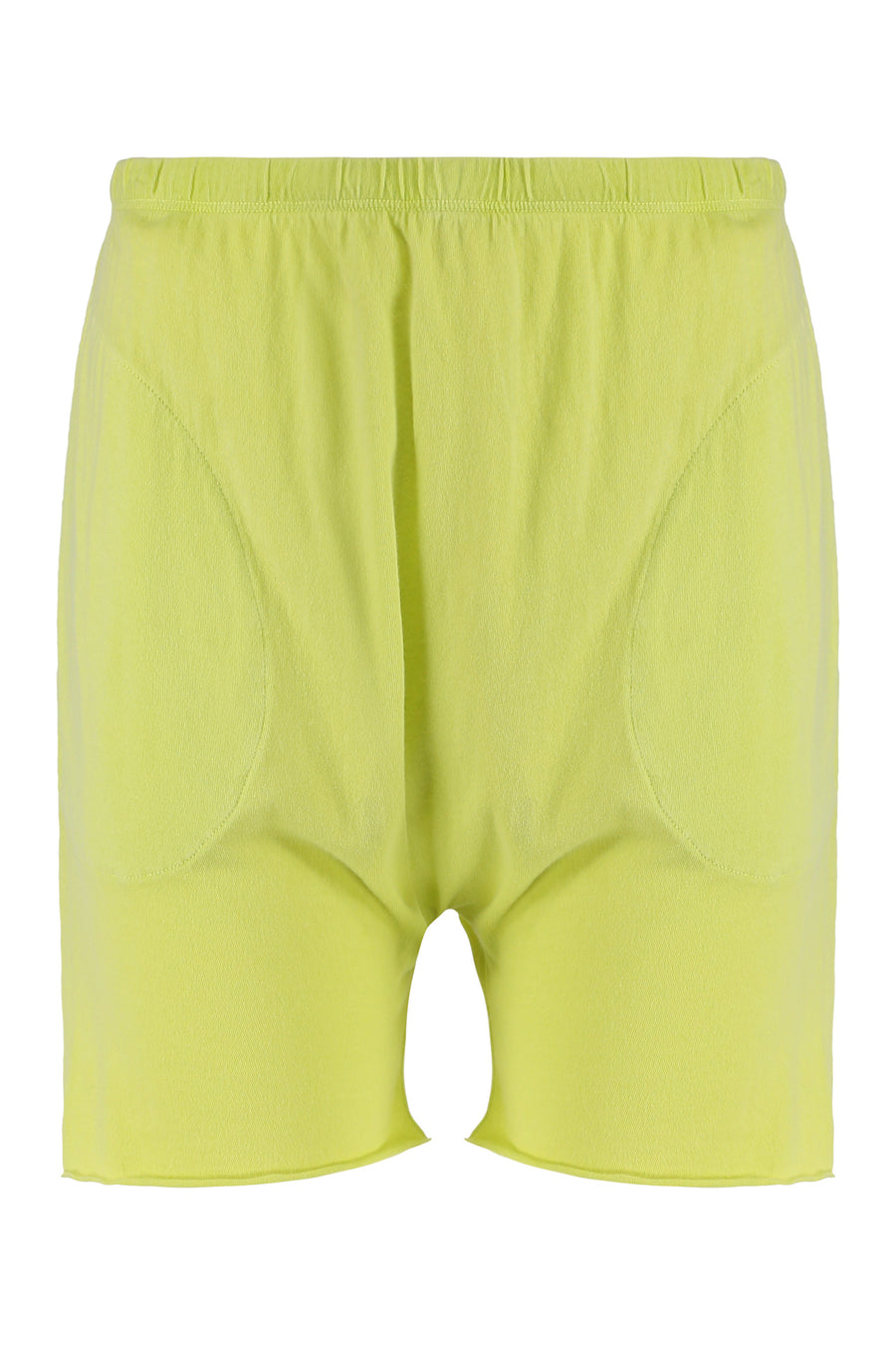 Green Cotton Shorts