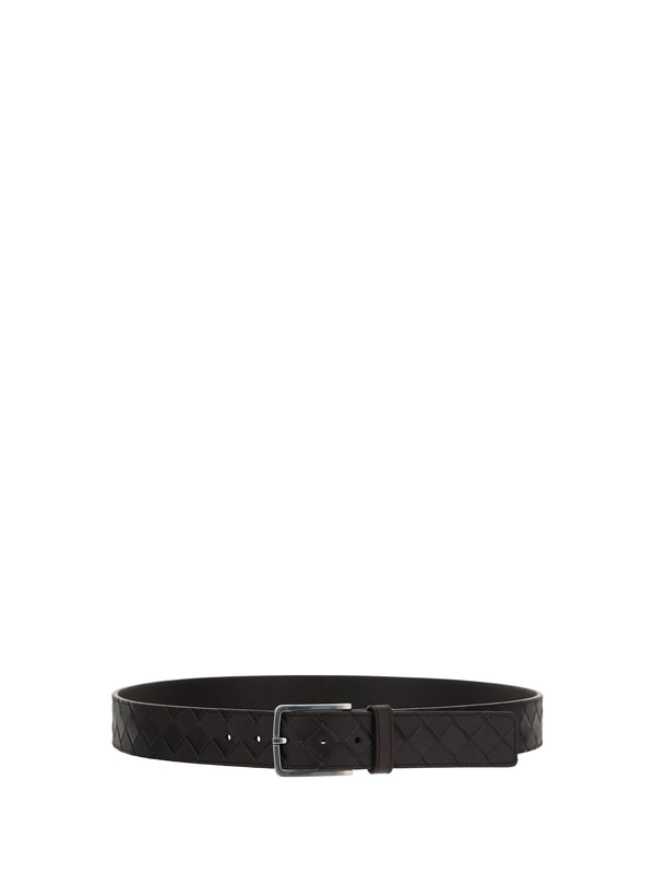 Leather Belt Fondant Silver Calf