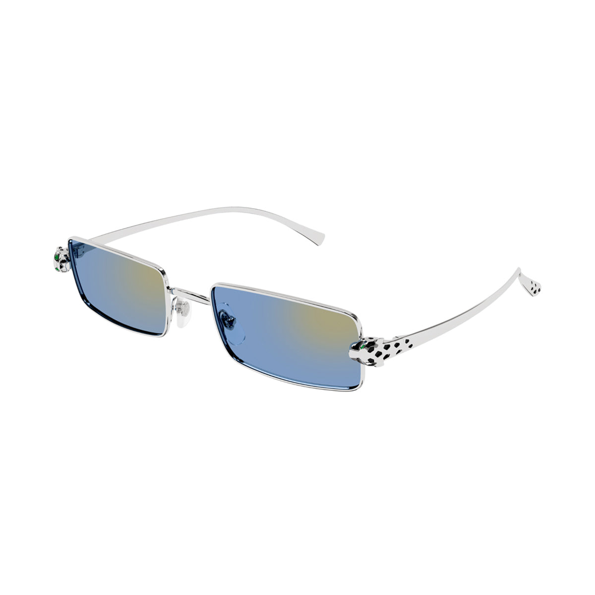 CT0473S PANTHÈRE DE CARTIER 004 Silver Argento Metal Occhiali Sole