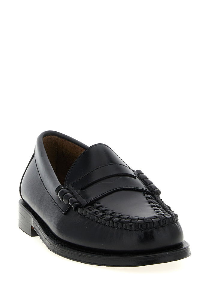 Weejuns Larson Weave loafers Black Cow Leather