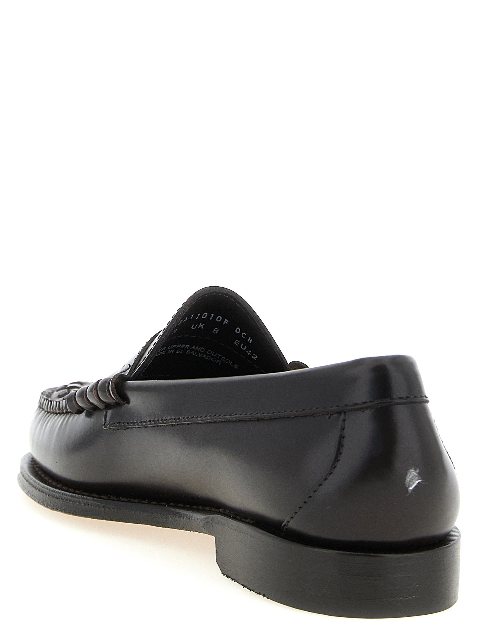 Weejuns Larson Weave loafers Brown Cow Leather (bos Taurus)