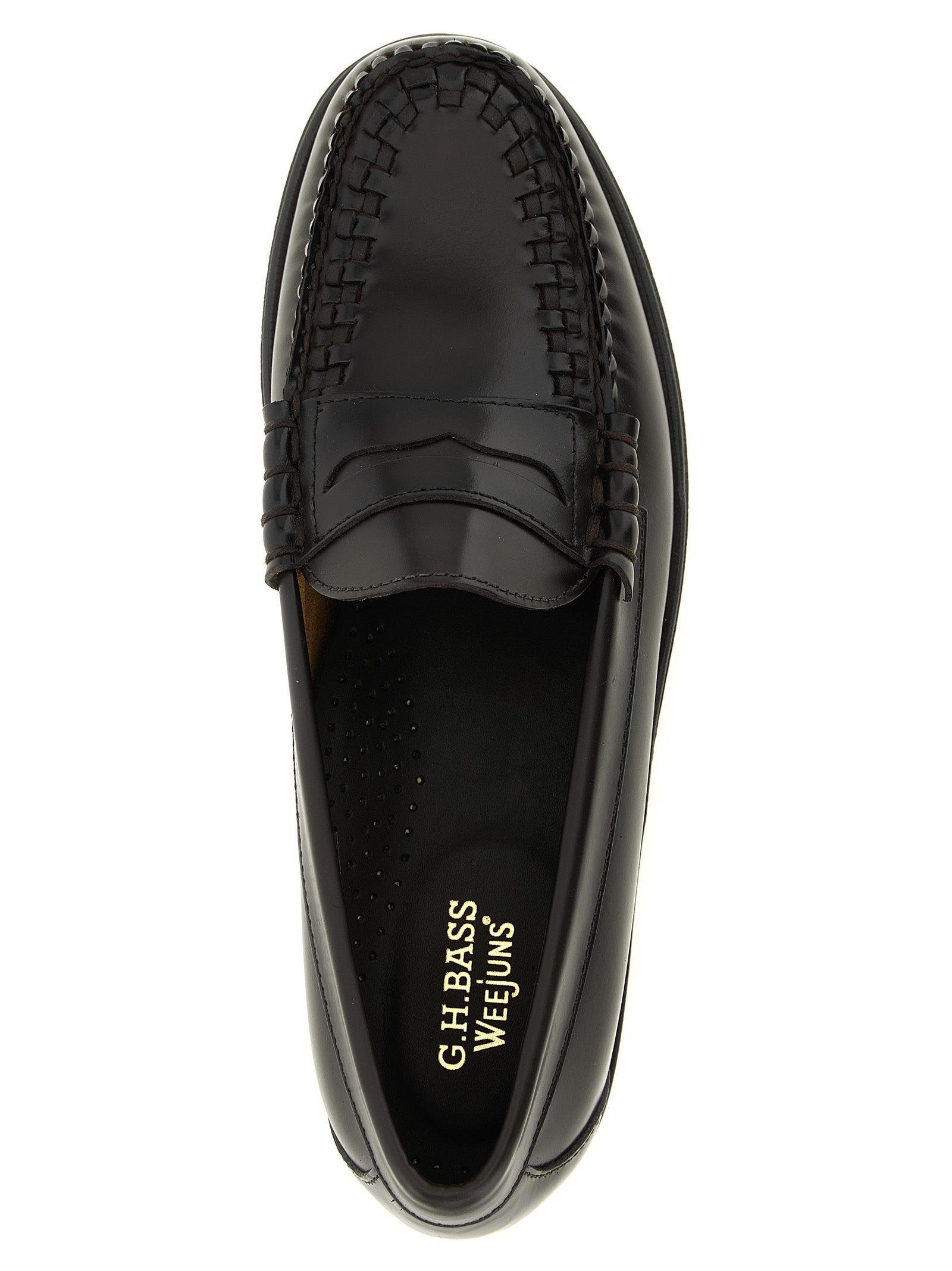 Weejuns Larson Weave loafers Brown Cow Leather (bos Taurus)