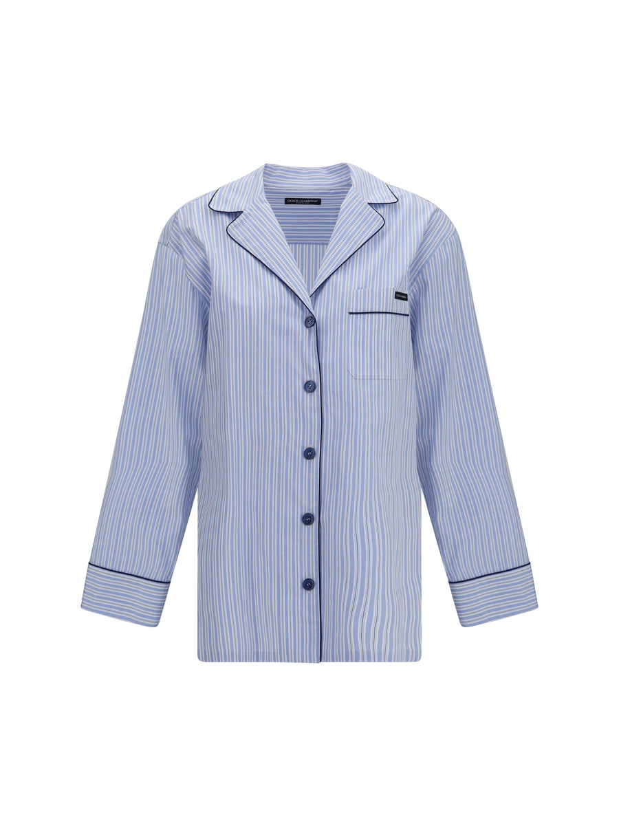 Dolce & Gabbana 95% Cotton shirt in blue