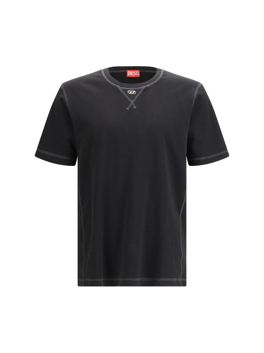 Diesel 100% cotton t-shirt in black