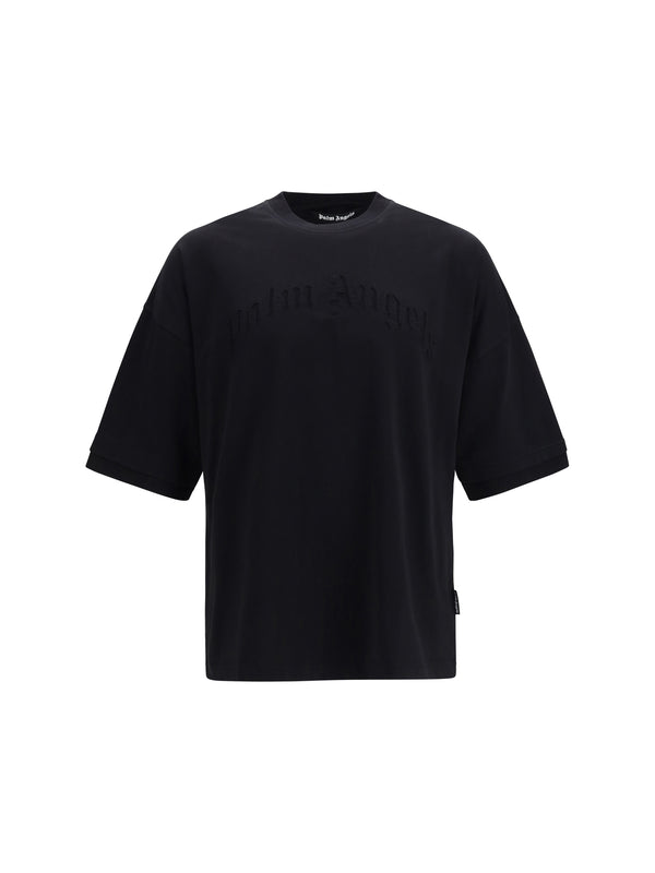 Palm Angels 100% Cotton t-shirt in black