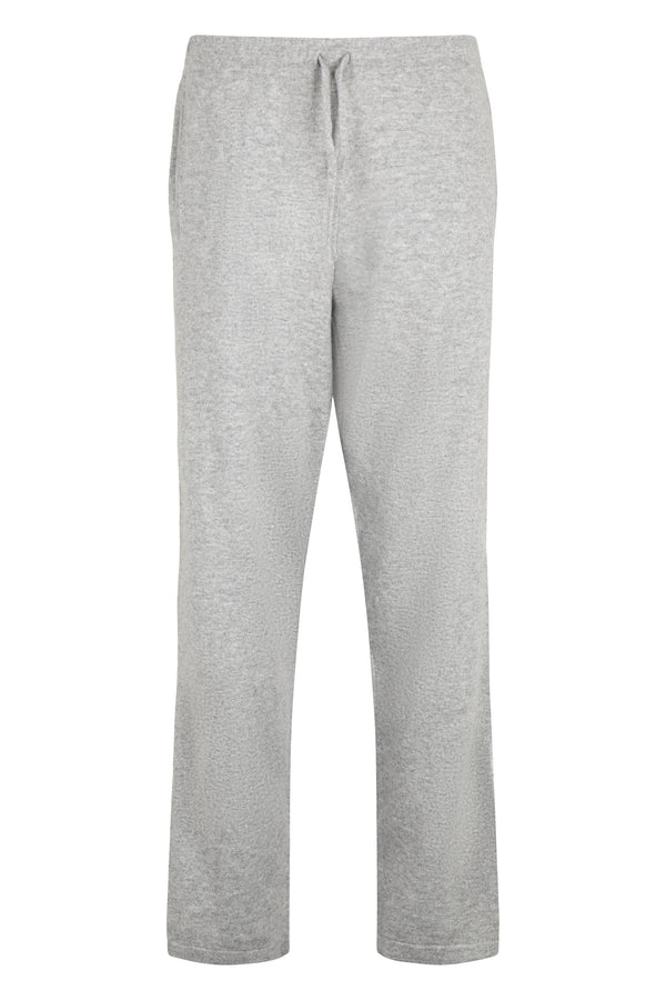 Cashmere Trousers Grey Track Pants