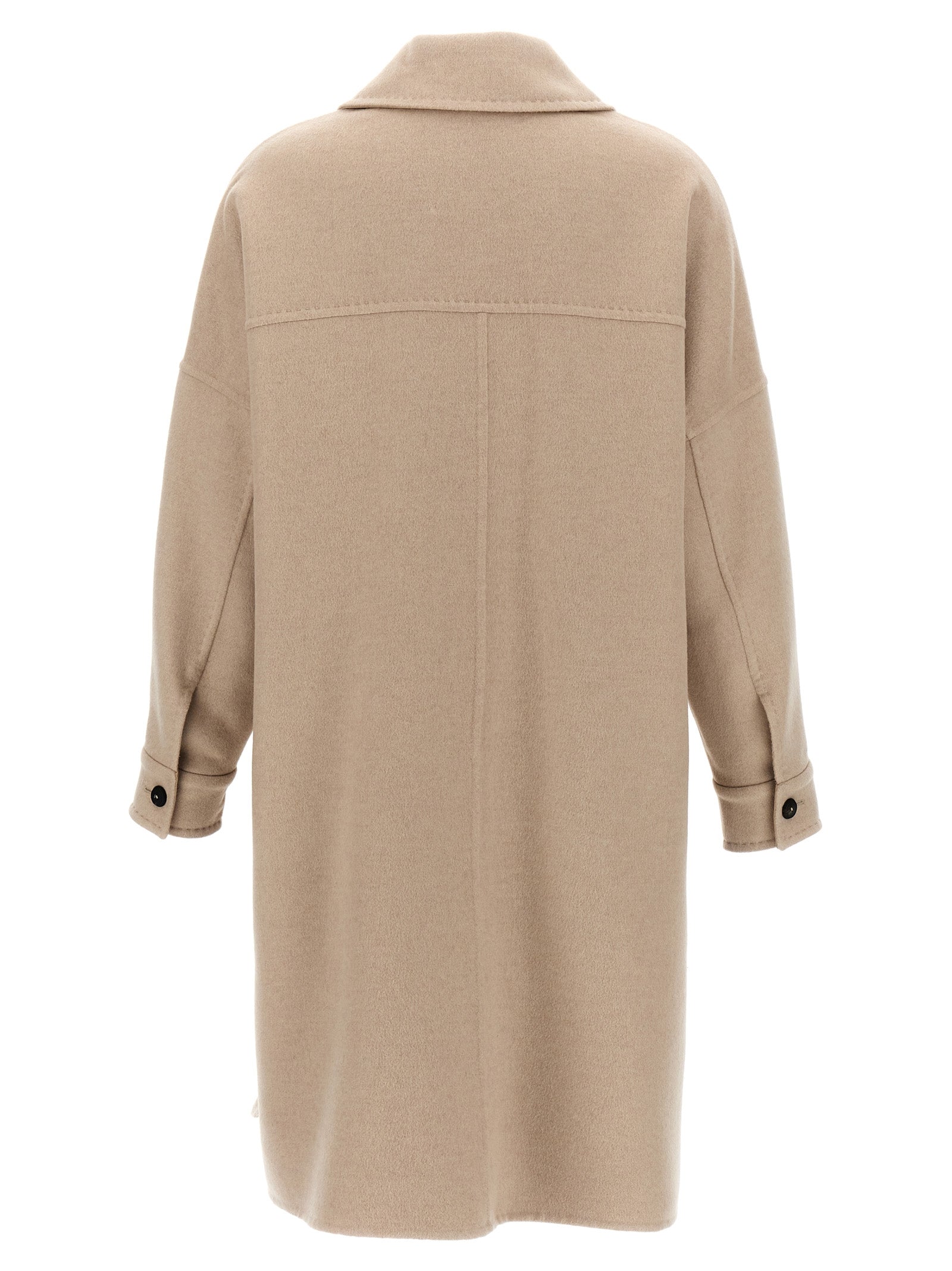 Baruffa coat Beige Cashmere Coats, Trench