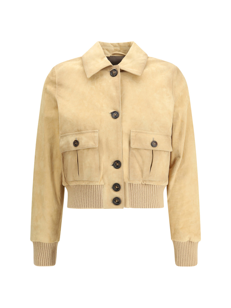 Valstar 100% Goatskin jacket in beige