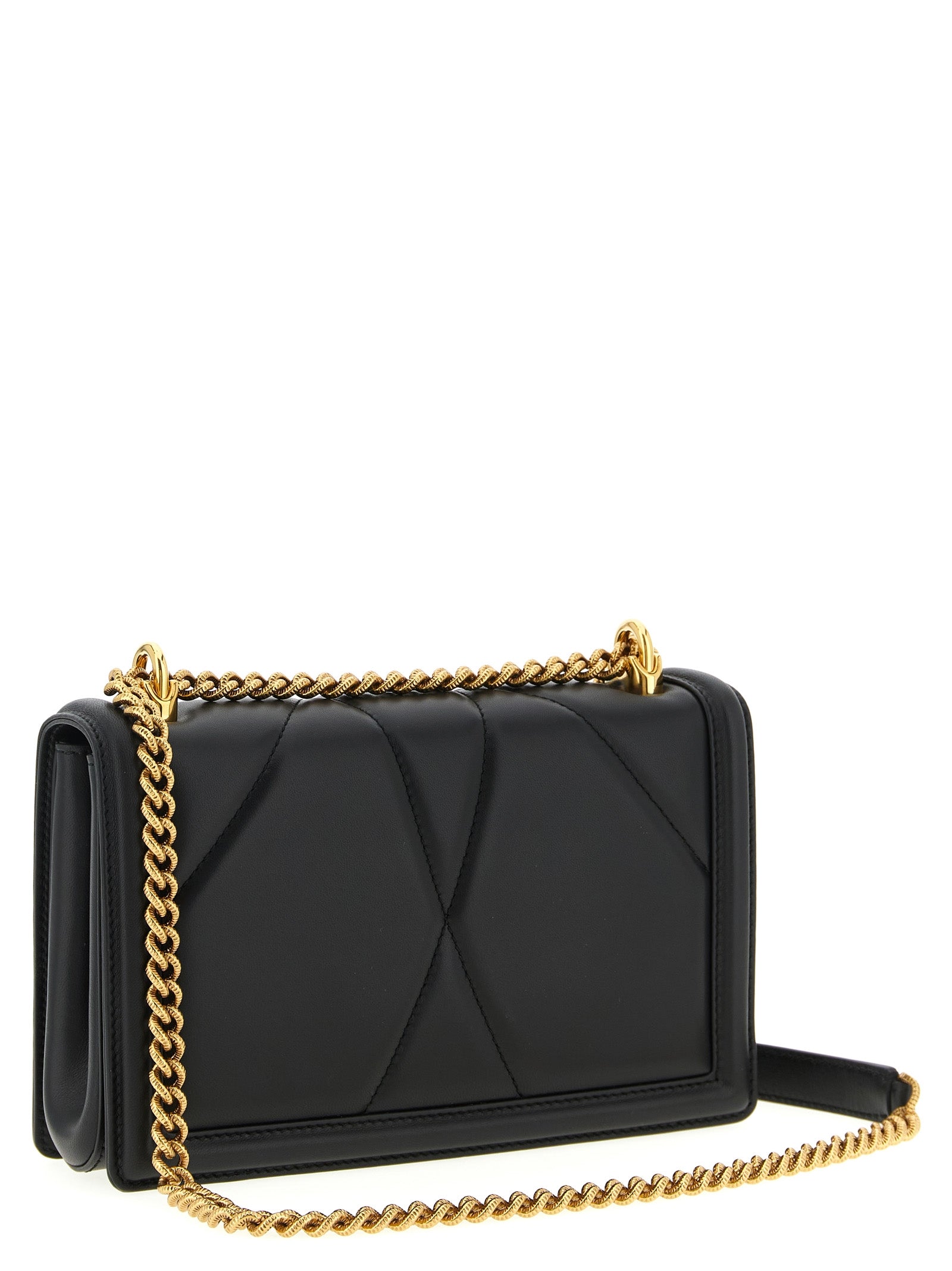 Devotion bag crossbody Black Calfskin Leather (bos Taurus)