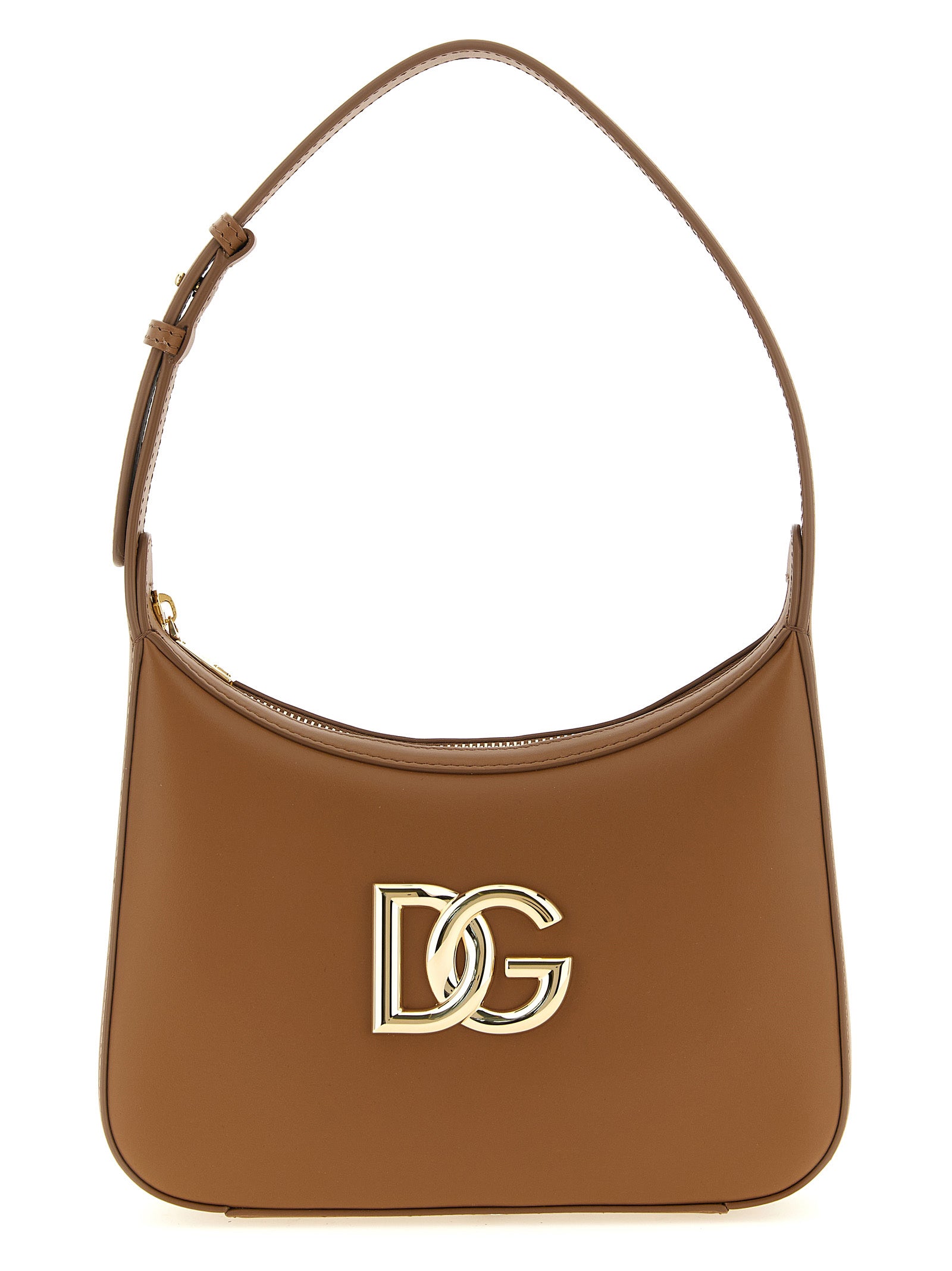 3.5 Shoulder Bag Brown Calfskin Leather (bos Taurus)