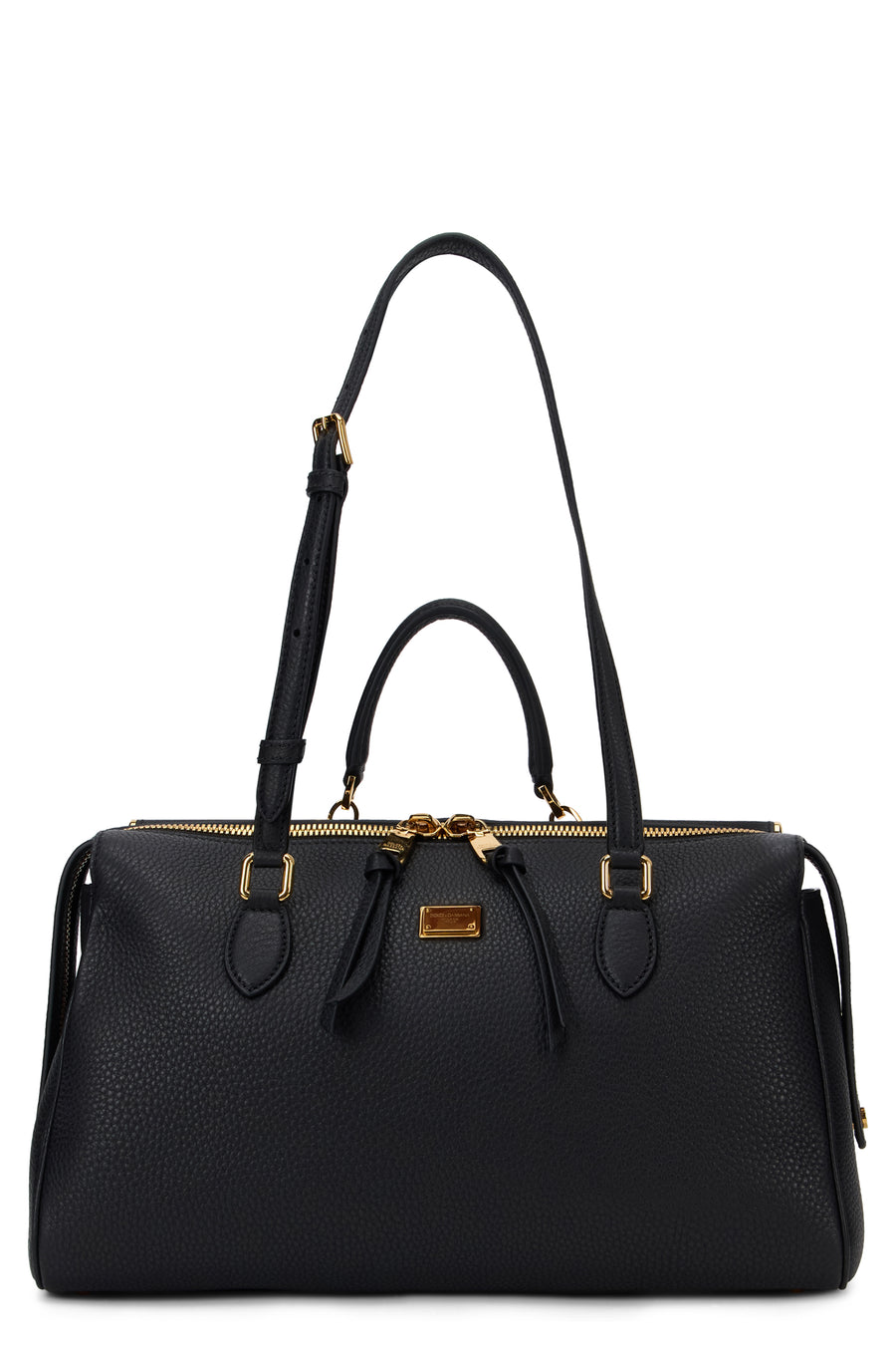 Leather Tote Bag Black Pvc