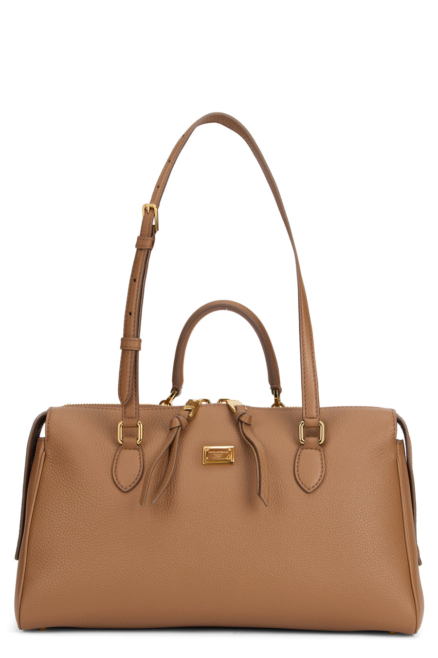 Leather Tote Bag Caramel Calfskin
