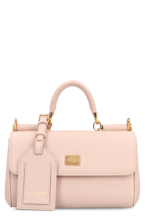 Handbag My Sicily Black Pink Calf Handbags