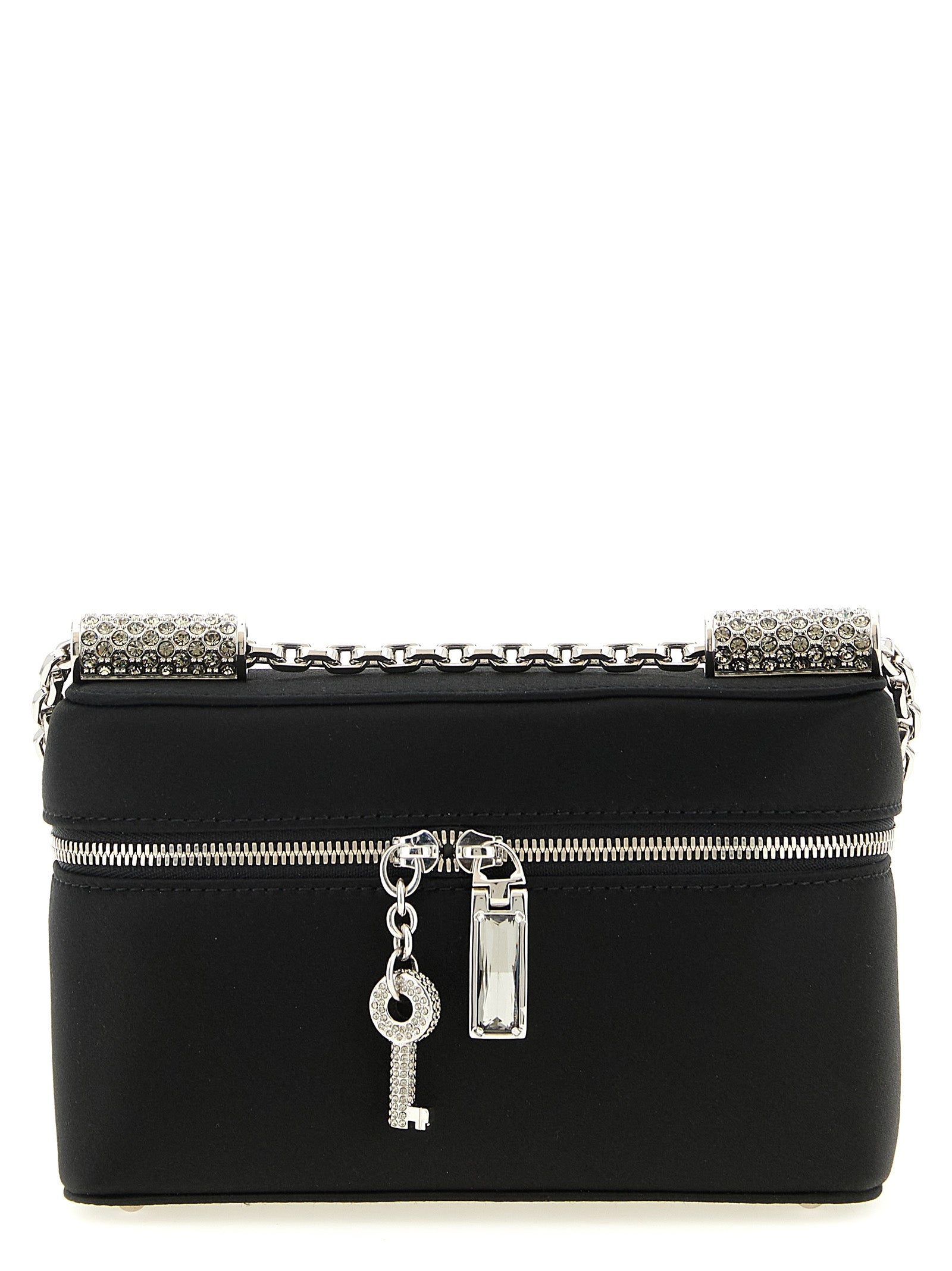 Sicily medium shoulder bag Black Viscose Crossbody