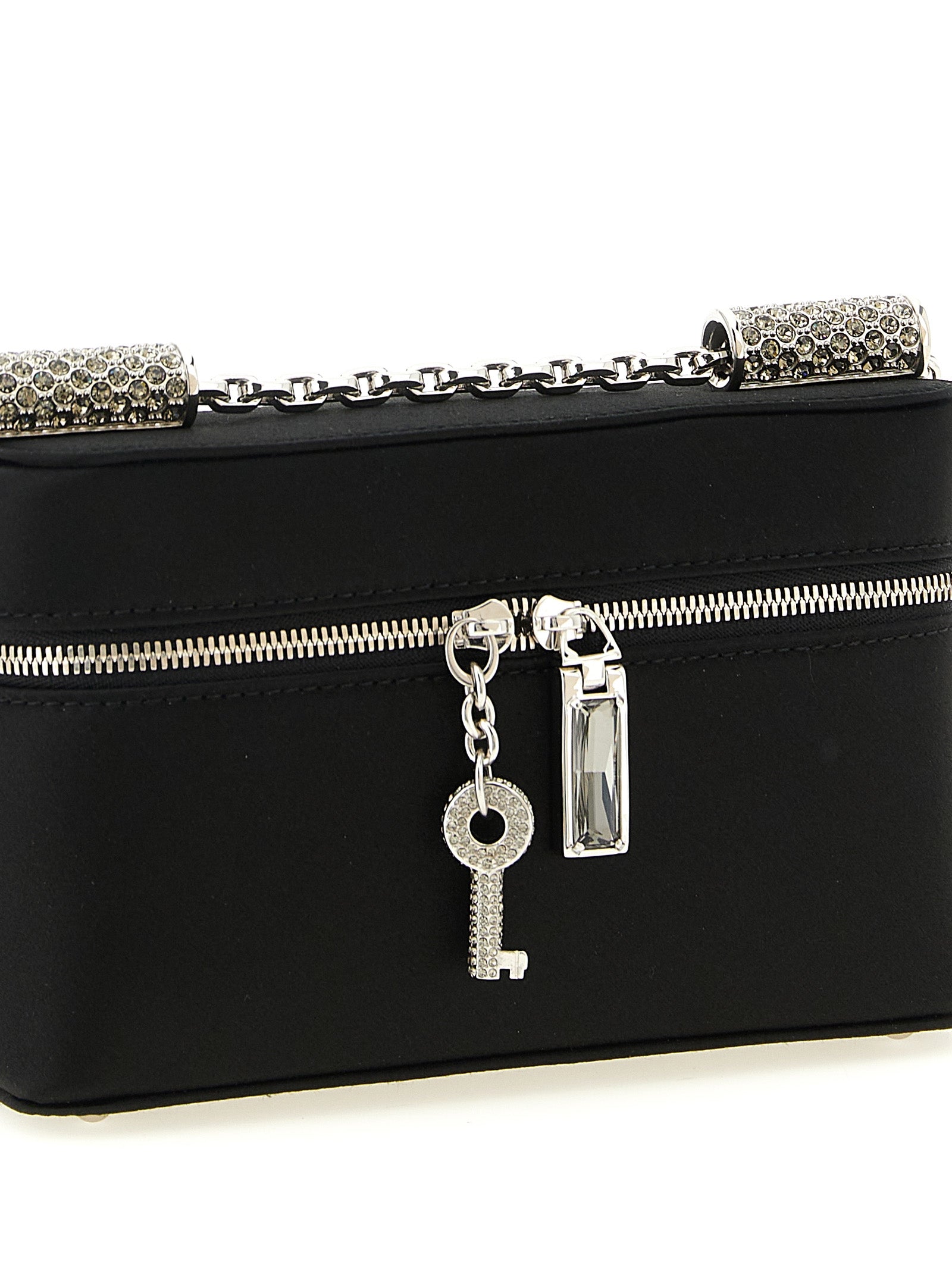Sicily medium shoulder bag Black Viscose Crossbody