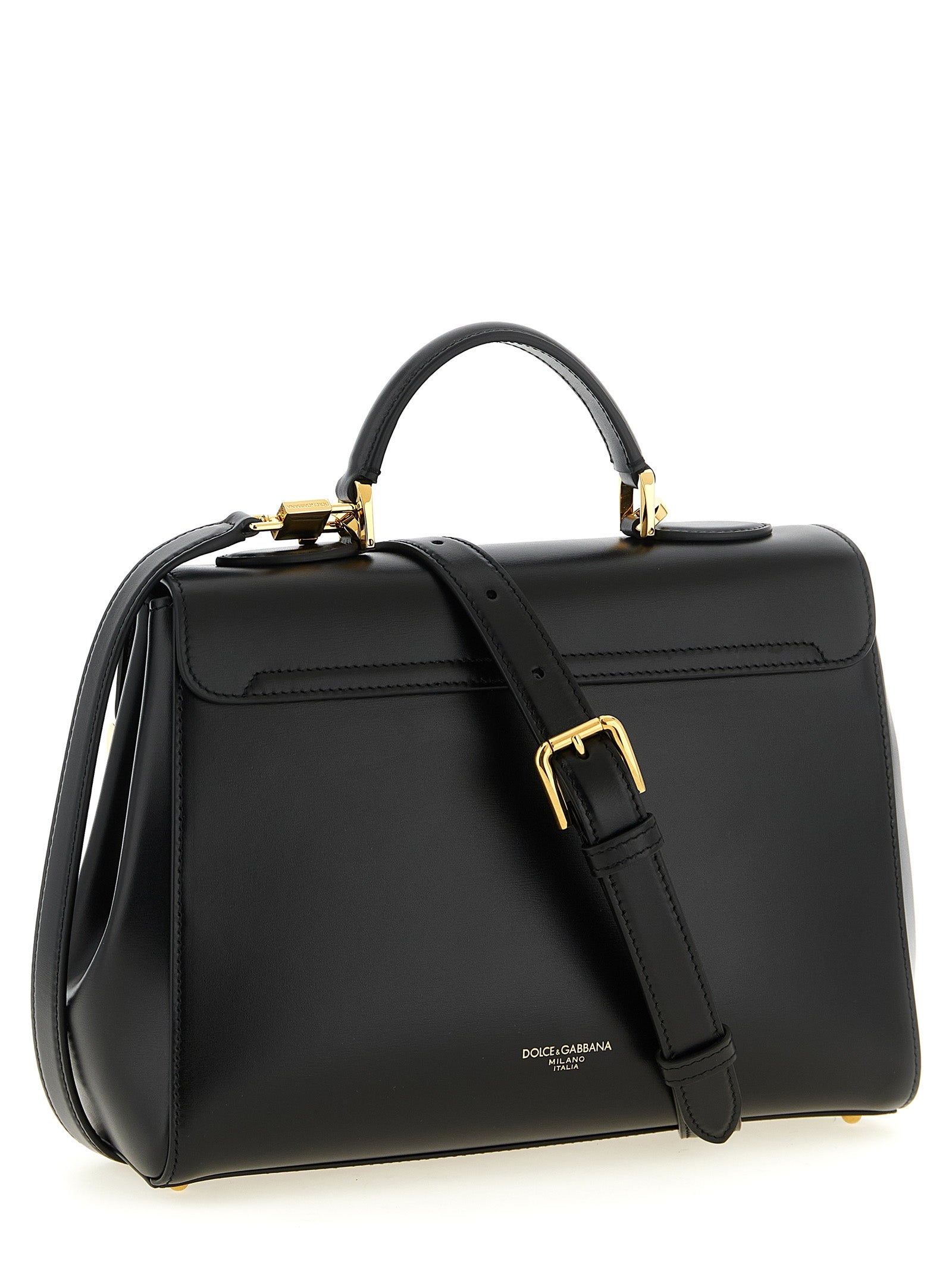 Marlene handbag Black Lamb Leather Hand Bags