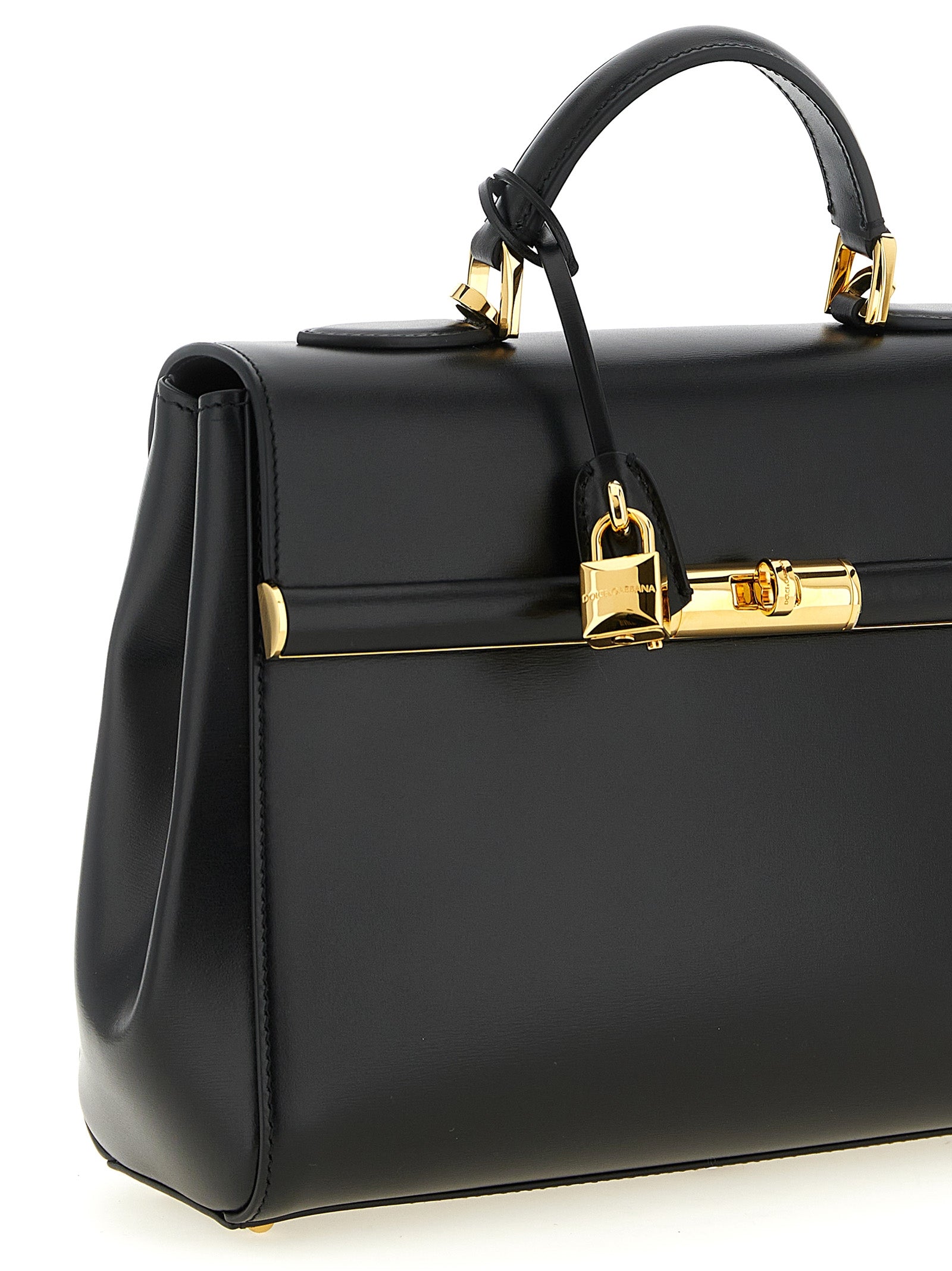 Marlene handbag Black Lamb Leather Hand Bags