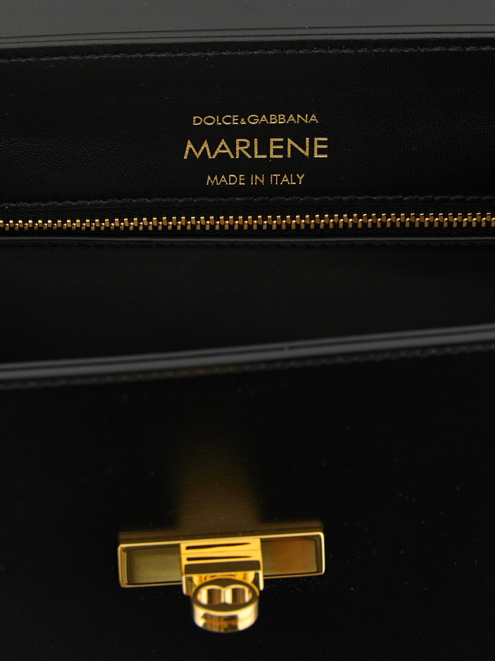 Marlene handbag Black Lamb Leather Hand Bags