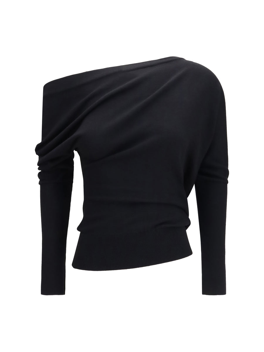 Tom Ford 70% Merino Wool Ovis Aries sweater in black