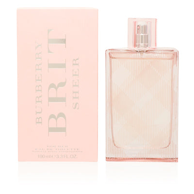 Burberry Brit Sheer Eau De Toilette Spray 3.3 Oz One Color Perfumes