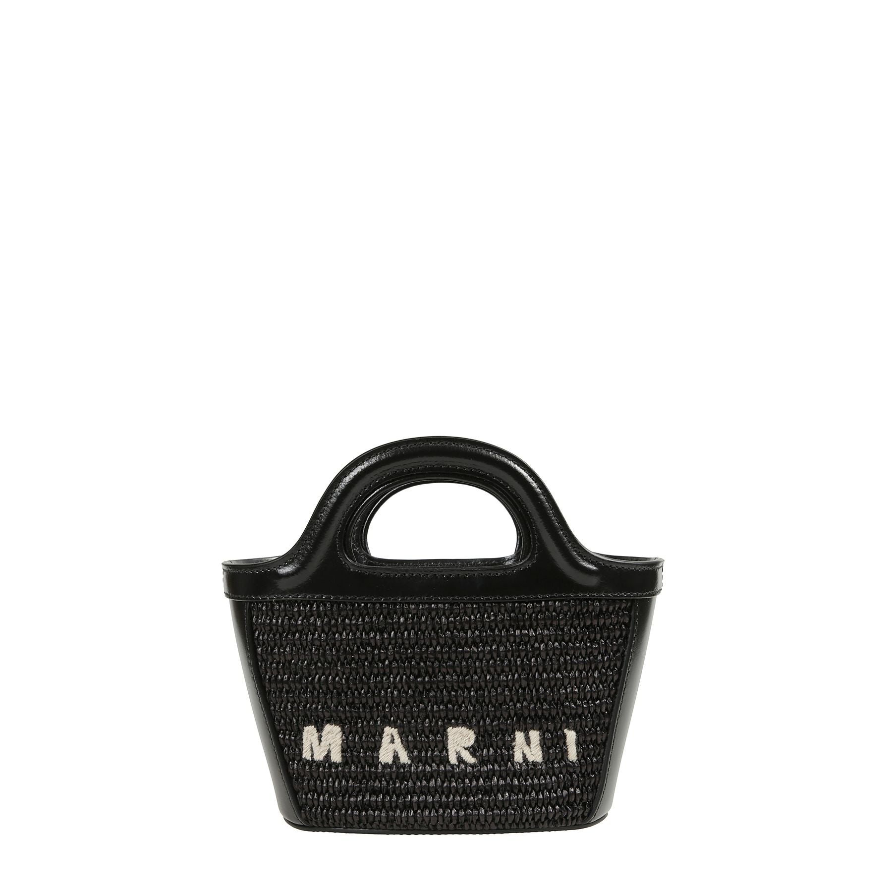 Tropicalia Micro Bag Non Definito Leather / Raffia Borsa A Mano